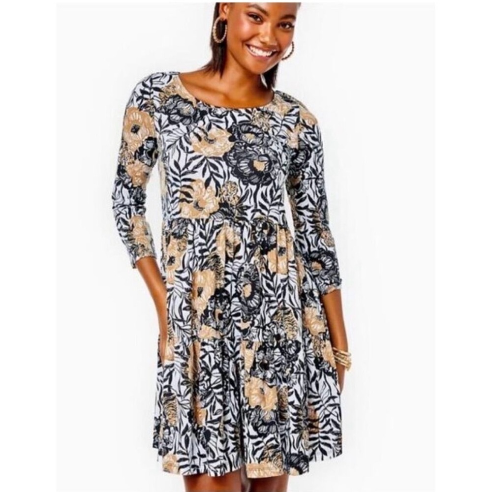 Lilly Pulitzer Geanna 3/4 Sleeve Dress